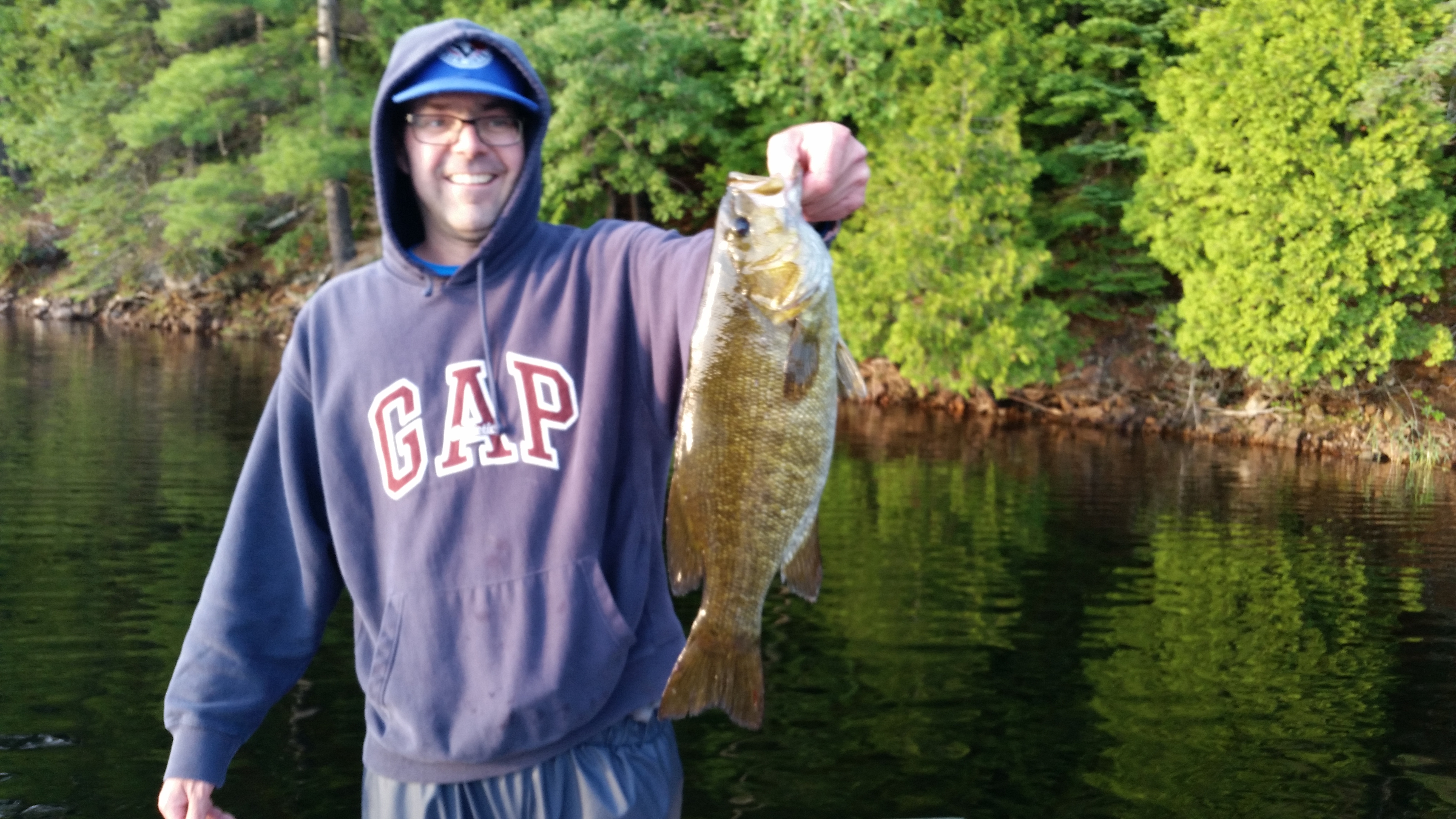 First nice bass of the year..self explanatory smile!