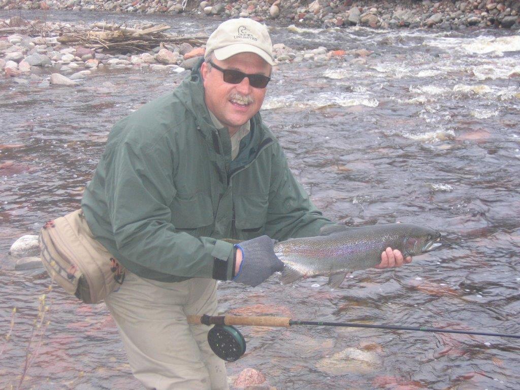 Steelhead fishing southern Ontario. 