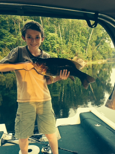 5.4lbs Smallie.